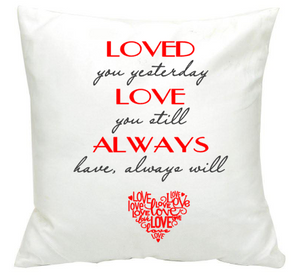 Love You Always Cushion