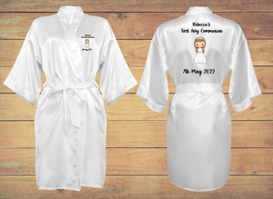 Communion Package 5 - Robe, Long Pyjamas & Hanger