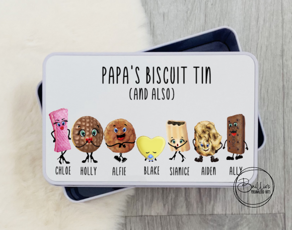 Biscuit Tin - Papa's